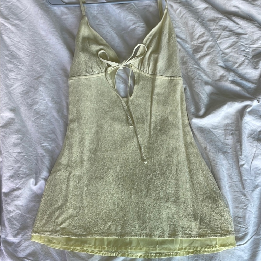 Pastel Yellow Peppermayo dress!
